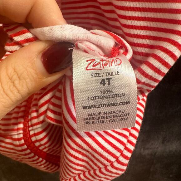 Zutano Unisex Reversible Stripes/ Fish Zip Up Jacket, EUC, Sz 4T (4C) - Picture 6 of 9